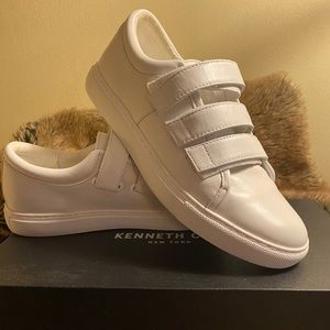 Kenneth Cole White Leather Kinvel Sz 7.5
